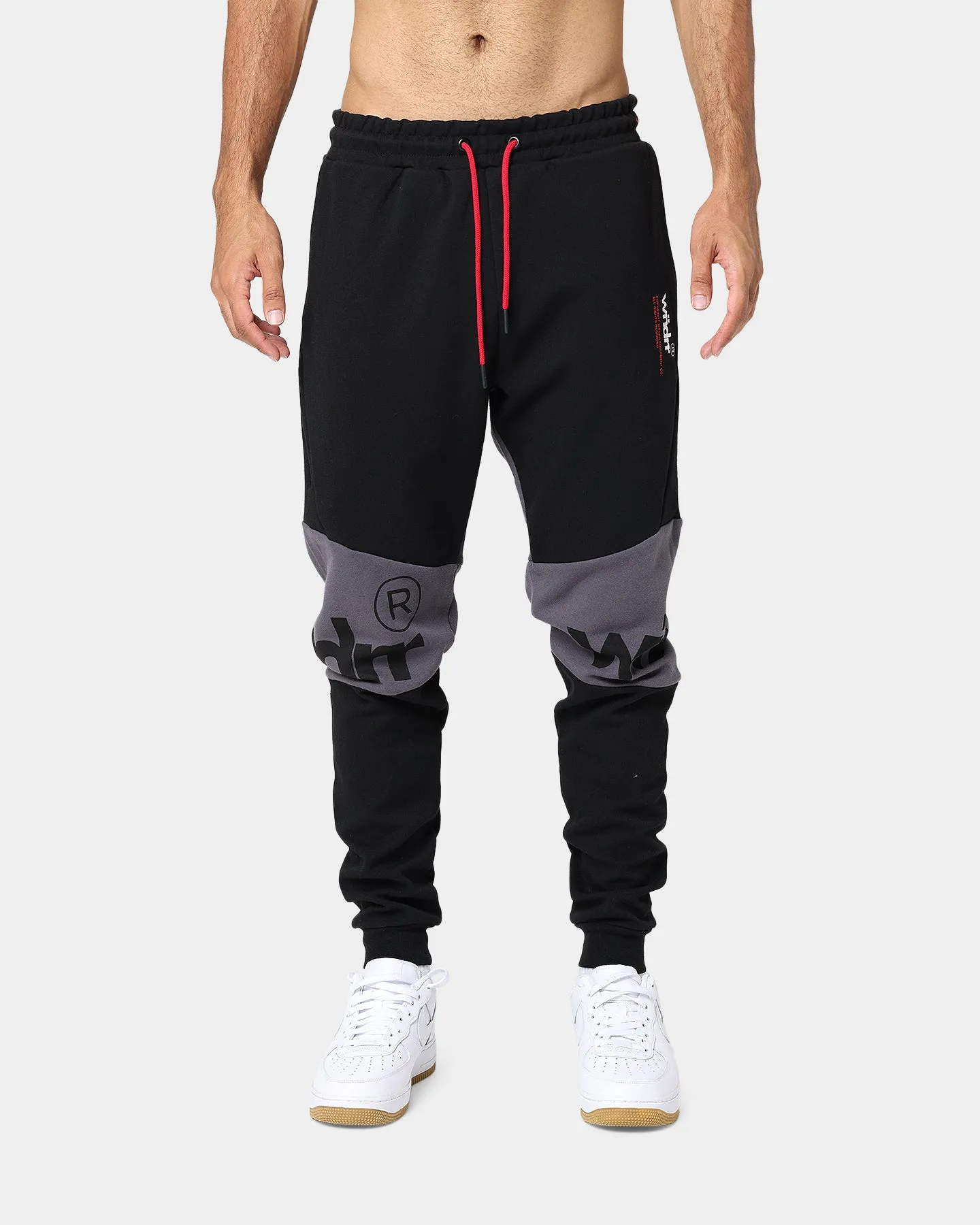 WNDRR Fragment Tech Track Pants Black/Black