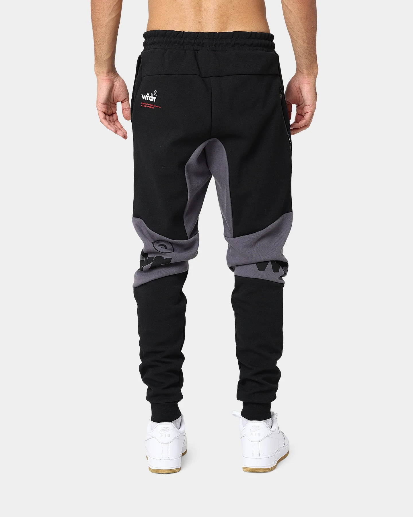 WNDRR Fragment Tech Track Pants Black/Black