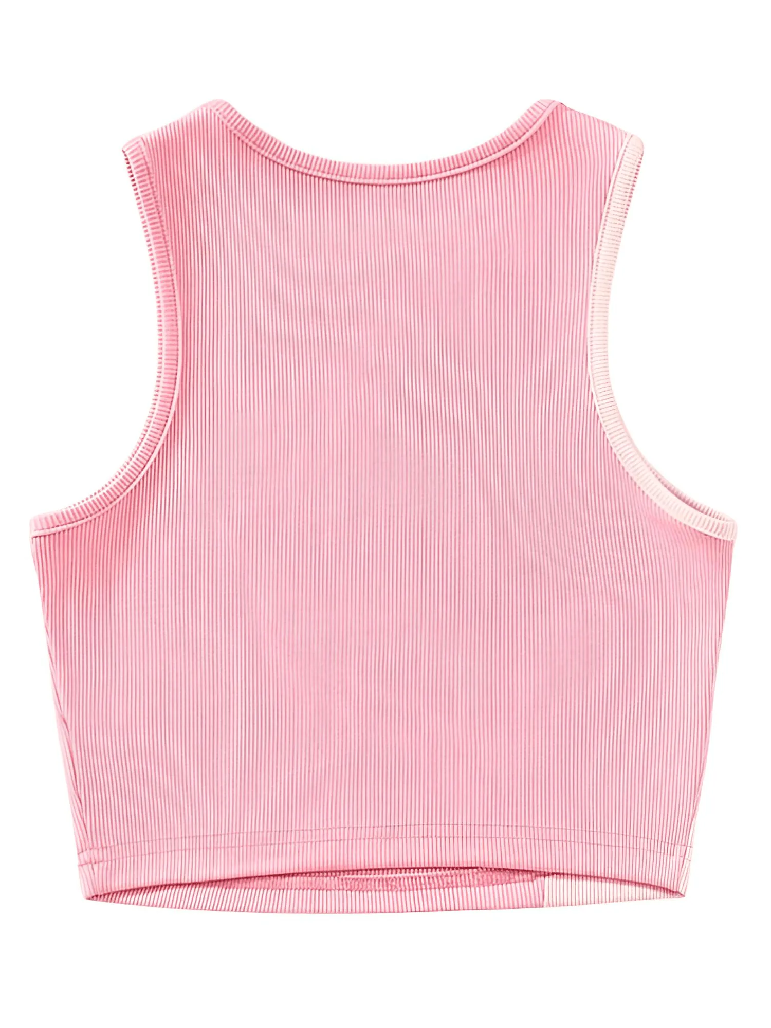 Women's Ribbed Knit Color Block Tank Top