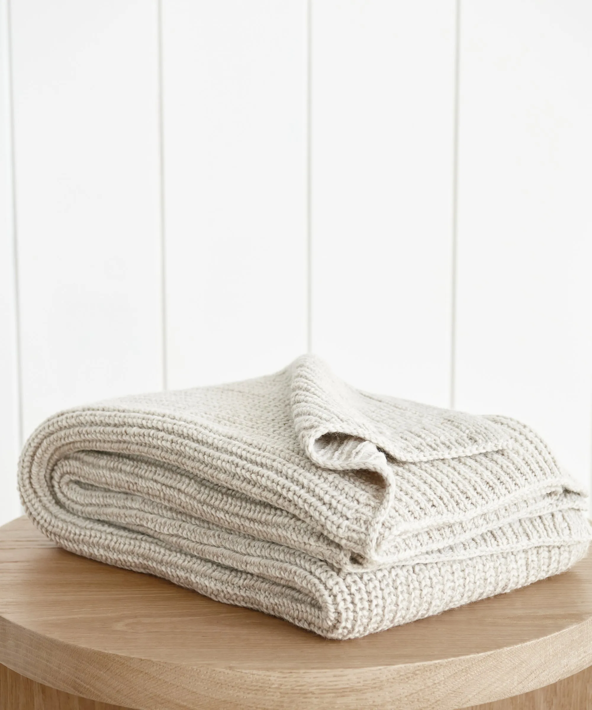 Wool Fisherman Throw